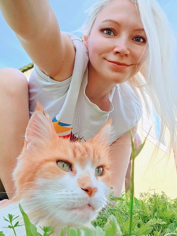 katrinantares в LOOKY. . Гуляем с Рысей [@the...