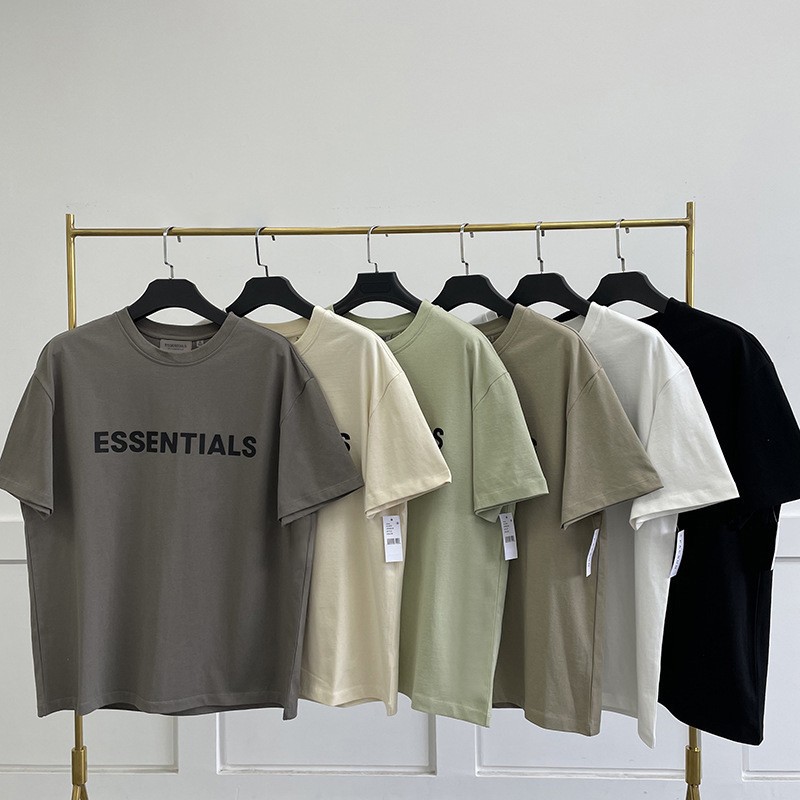 Новая летняя футболка ESSENTIALS Свободная
 Резиновые футболки с буквенным логотипом, большие спортивные футболки унисекс с короткими рукавами в стиле хип-хоп из 100% хлопка

 ****Купить сейчас 👇
 https://s.click.aliexpress.com/e/_DFMoNNv