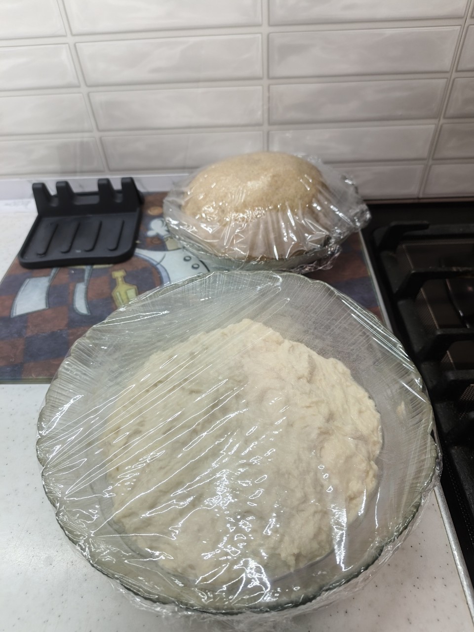 Все спать , а мне приспичило сделать хлебушек🤦