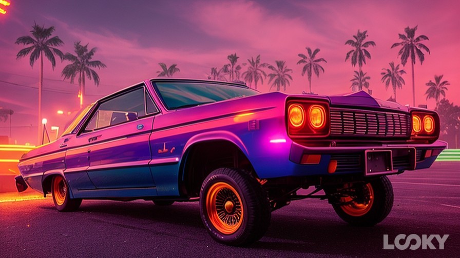 #Неон #Стимпанк #LOOKY_нейронка
[#ChevroletImpala](ChevroletImpala) 64
[#lowrider](lowrider) 