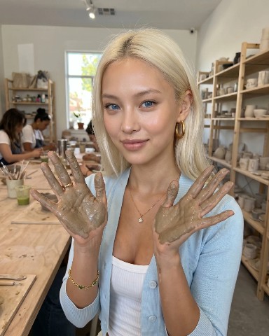 Anna Li в LOOKY. #глиняноеволшебство. Когда садишься лепит...