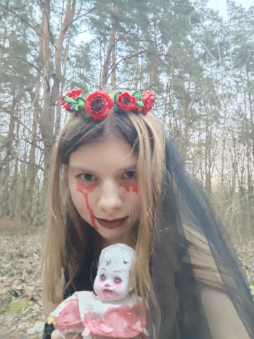 Looky_173826764589069 в LOOKY. #эстетика,#мрачно,#фотосессия,#лес. Фото с моим ребёнком...