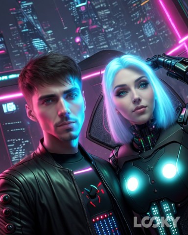 Denis980062 в LOOKY. #Футуризм,#LOOKY_нейронка,#cyberpunk,#fantasy. #Футуризм #LOOKY_ней...