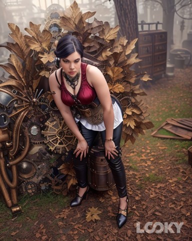 Baby face в LOOKY. #Steampunk,#LOOKY_нейронка. #Steampunk #LOOKY_не...