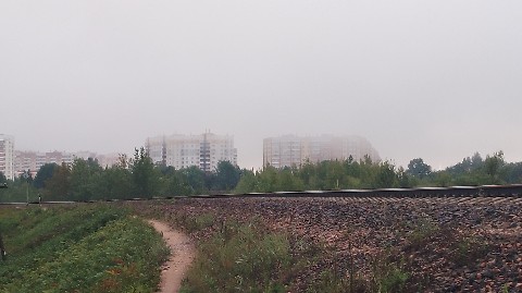 Mutant9 в LOOKY. . Город в тумане