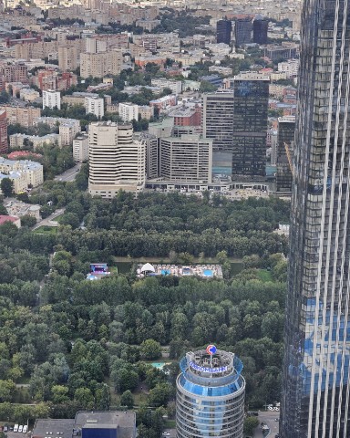 Life в LOOKY. . Вид с башен moscow t...
