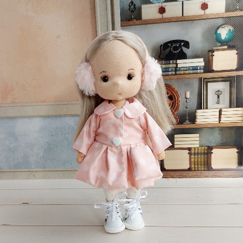 interior_dolls_bn в LOOKY. #куколка,#люблюрозовый,#блондинка,#кукланазаказ,#ручнаяработа,#подарок. Куколка из предыдуще...
