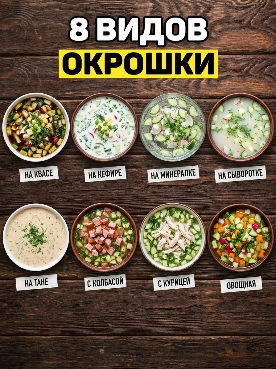 Огород и кухня в LOOKY. . 🥣 8 ВИДОВ ОКРОШКИ

...