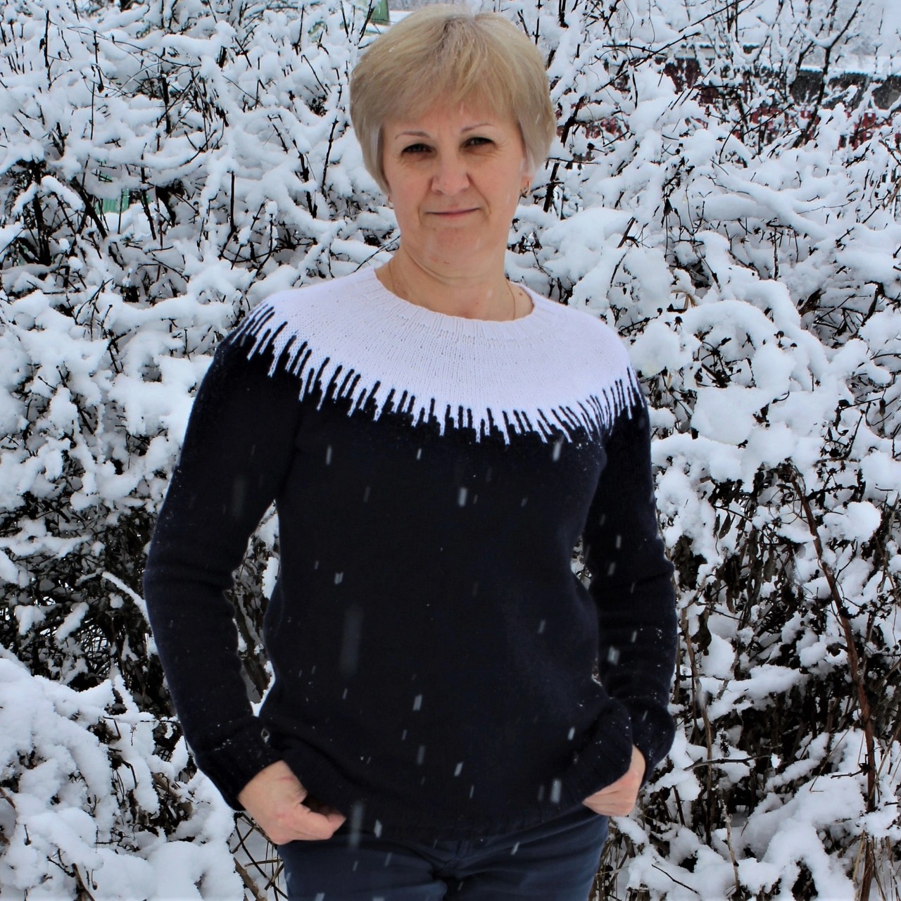 Просто джемпер❄️
Зима❄️
[#вязание](вязание) [#вязаниеспицами](вязаниеспицами) [#джемперспицами](джемперспицами) 