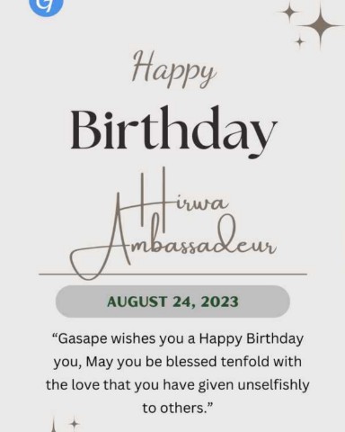 iamhirwaambassadeur в LOOKY. . HBD 🎂 MYSELF❤️🔥