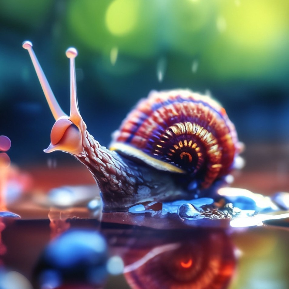 Sofyney в LOOKY — [#улитка](улитка) [#макрофото](макрофото) [#нейросеть](нейро