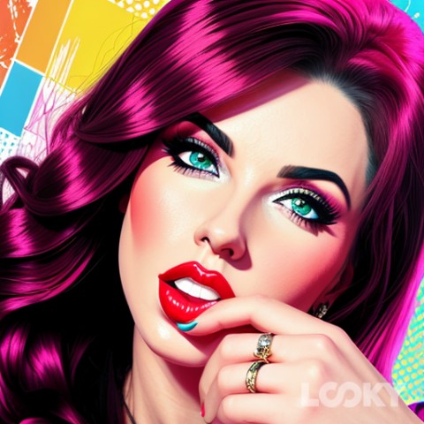 candy_morningstar_ в LOOKY. #Поп_арт,#LOOKY_нейронка,#этоинтересно,#донат1р. #Поп_арт #LOOKY_нейр...