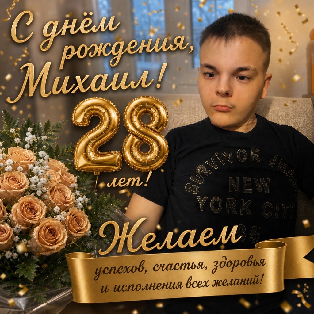 Сегодня в #Клубе спешим поздравить С ДНЁМ РОЖДЕНИЯ ДОРОГОГО, МУЖЕСТВЕННОГО МИХАИЛА ГАГАРИНА С 28-МИ ЛЕТИЕМ!
🥳🥳🥳🎂🎂🎂🥳🥳🥳
Пусть этот год будет щедрым на поводы для радости, на приятные сюрпризы и на моменты.
Пусть впереди будет много хорошего — и пусть оно обязательно сбывается! 
Желаем, чтобы сил хватало на всё самое важное. 
🎂🎂🎂🥳🥳🥳🎂🎂🎂
С ДНЁМ РОЖДЕНИЯ ДРУЖИЩЕ МИШАНЯ!
#нкокубани #сднёмрожденияМихаил #мывместе