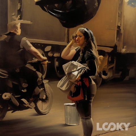 Peerezcom в LOOKY. #Rembrandt,#LOOKY_нейронка,#time. #Rembrandt #LOOKY_не...