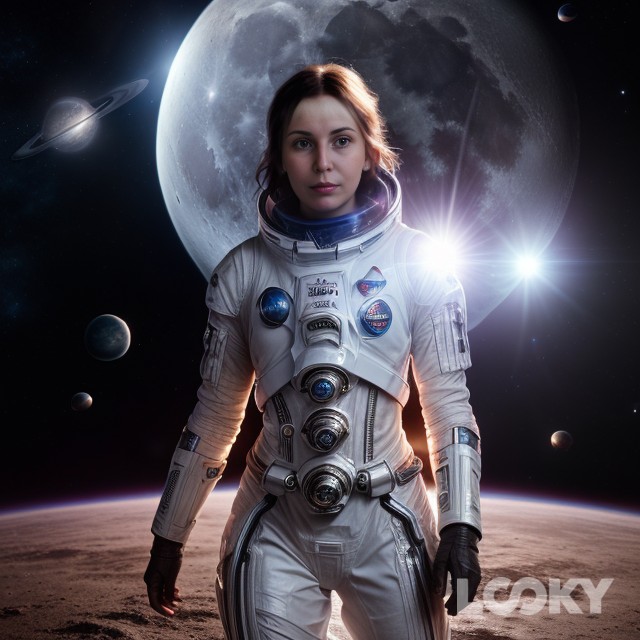 Назарова Настя в LOOKY — #Космонавт