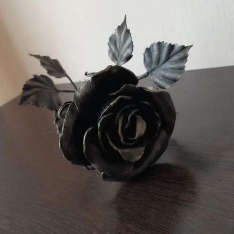 Дмитрий в LOOKY. . Кованая роза из мета...
