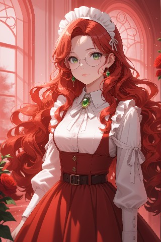 Лисенок в LOOKY. #art,#anime,#redhead,#girl. #art #anime #redhead...