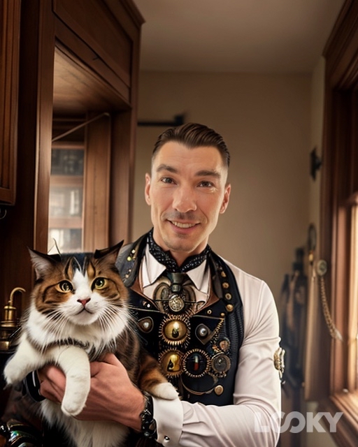 #Стимпанк #LOOKY_нейронка