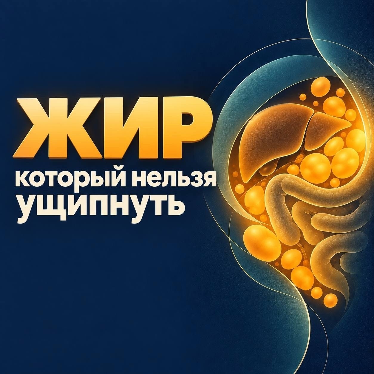  в LOOKY — Есть жир, который нельзя ущипнуть. Он не виден в зеркале и н