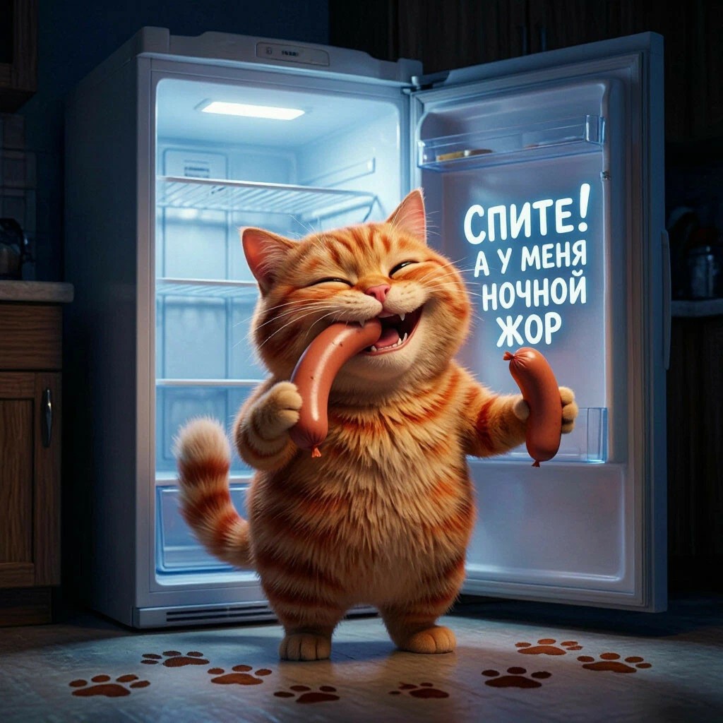  в LOOKY — Приятных снов, а я есть... 
#ночь #сон #жор #голод