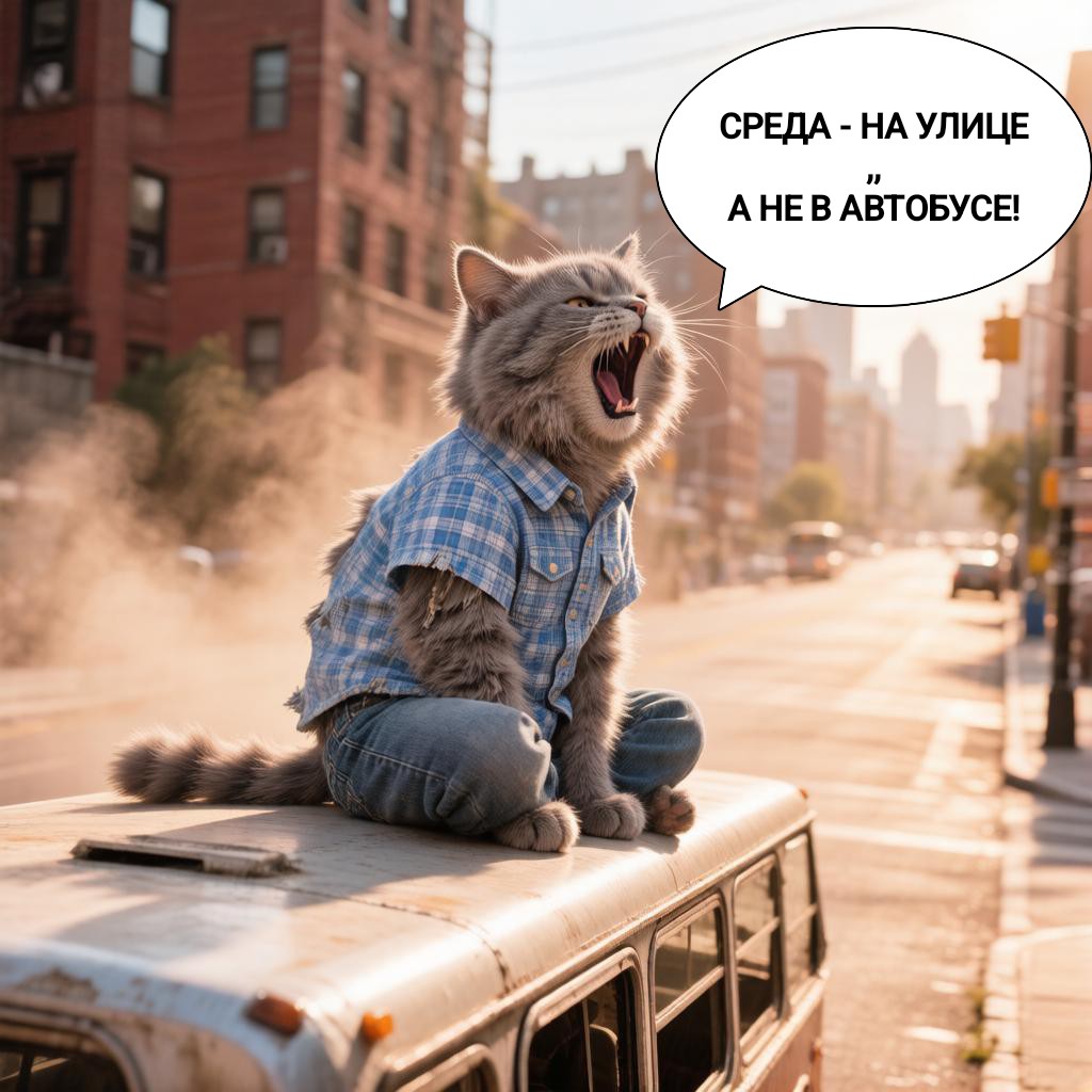 Доброе утро! Хорошего дня! Комфортной среды обитания!