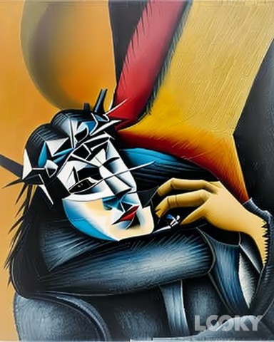 Bianchi Paoline Josphine в LOOKY. #Picasso,#LOOKY_нейронка. #Picasso #LOOKY_нейр...