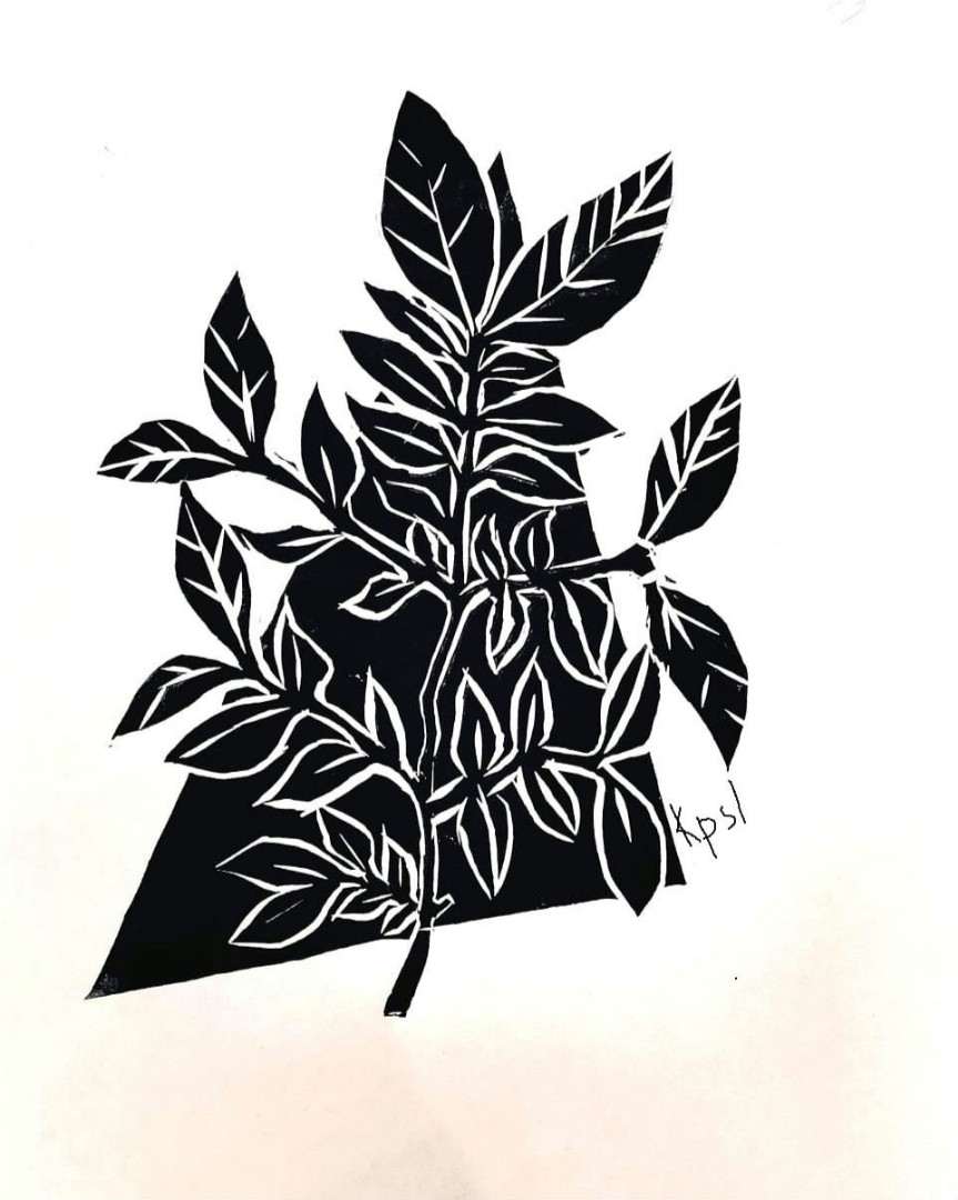 kpsl in LOOKY. #поделки. Линогравюра сделанна...