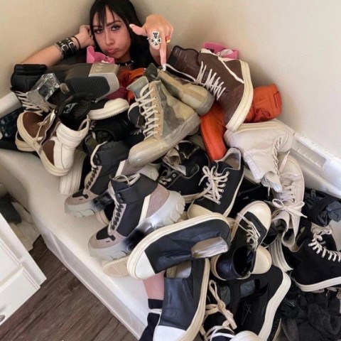 Bedolaga в LOOKY. . Rick Owens Geobasket...