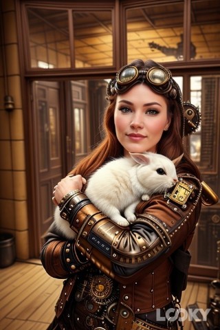 Looky_1699189900773 в LOOKY. #Стимпанк,#Фэнтези,#LOOKY_нейронка. #Стимпанк #Фэнтези #...