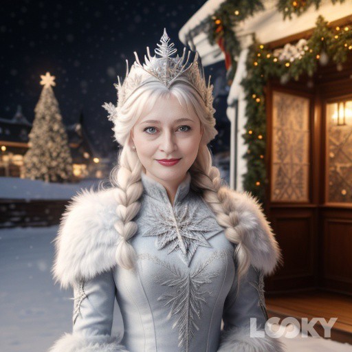 #Снежная_королева #LOOKY_нейронка
