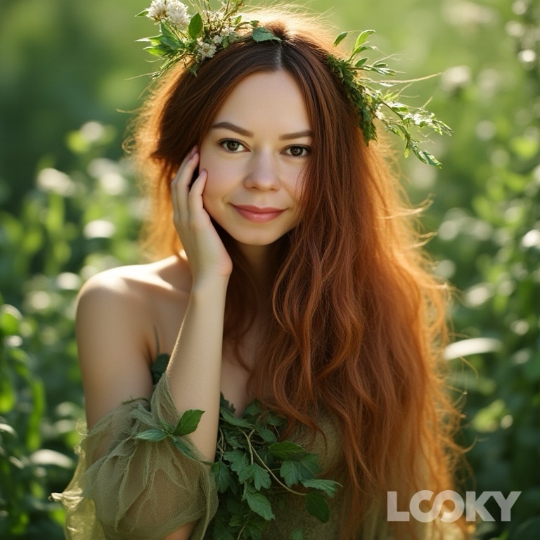 #14_февраля #8_марта_в_LOOKY #Хэллоуин_демоница #LOOKY_нейронка