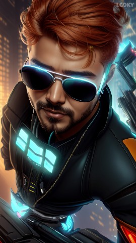 attitude Rider в LOOKY. #Cyberpunk,#LOOKY_нейронка. #Cyberpunk #LOOKY_не...