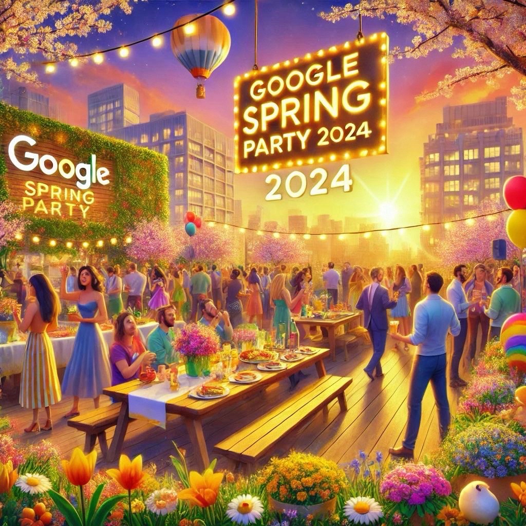 🌸 Google Spring Party 2024 – Let’s Celebrate Together! 🎉

We’ve worked hard, now it’s time to have fun! Join us for a fantastic evening with great music, delicious food, and refreshing drinks. 🌟

📅 Date: May 25
🕔 Time: 5:00 PM
📍 Location: Google NYC Office

Make sure to RSVP and confirm your attendance via the link below. 

Let’s make this spring unforgettable! 🌷✨