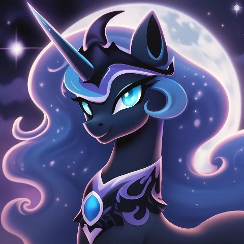 MaksTakymi2111 в LOOKY. #mylittlepony,#nightmaremoon. #mylittlepony #night...