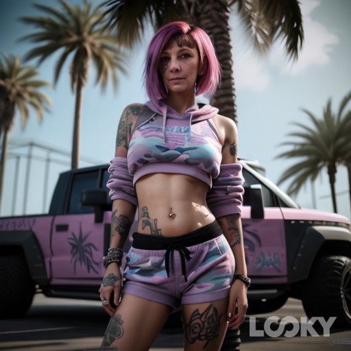 Татьяна в LOOKY — #GTA_6_Герл #LOOKY_нейронка