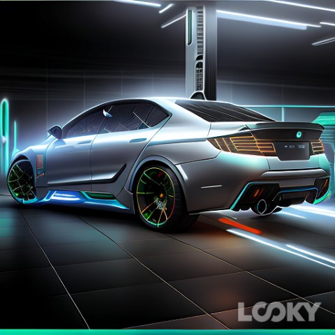 HORIZON444 в LOOKY. #Киберпанк,#LOOKY_нейронка. Из новой ф90 в стару...
