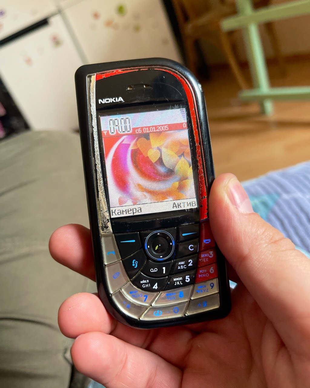 #Nokia 7610 — трёхдиапазонный смартфон фирмы Nokia, работающий на операционной системе Symbian 7. На смартфоне Nokia 7610 впервые появилась 1-мегапиксельная камера,самое интересное в таких телефонах ,когда их первый раз включаешь после долгих мук восстановления,это история оставшаяся от прежних  владельцев,фото,видео,музыка тех лет