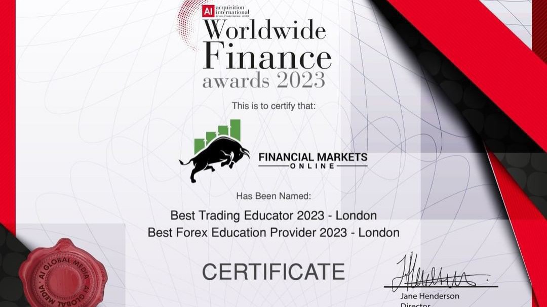 🥇Best Trading Educator 2023
🥇Best Forex Education Provider 2023

The only place to learn how to successfully trade the financial markets 📈

Well done to the full FMO Team and thousands of clients around the world who made this possible!