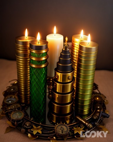 Candles and Herbs в LOOKY. #Стимпанк,#LOOKY_нейронка. #Стимпанк #LOOKY_ней...
