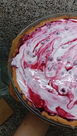 Рисовое поле в LOOKY. . Пирог с брусникой 😘...