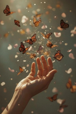Looky_176477607337656 в LOOKY. . Бабочки 🦋 как мотыл...