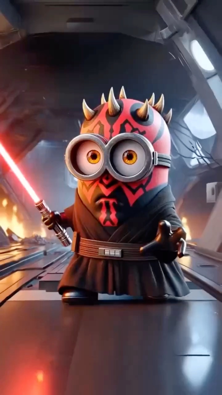 casarico в LOOKY. #Minions,#starwars. #Minions in a galaxy...