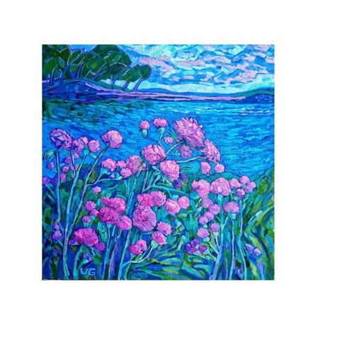 art_Victoria_Galtsova в LOOKY. #живопись,#живописьмаслом,#длялюбимой,#длядома,#арт,#art,#цветы,#sale,#картинамаслом. ЧЕРТОПОЛОХ 
40х40 см...