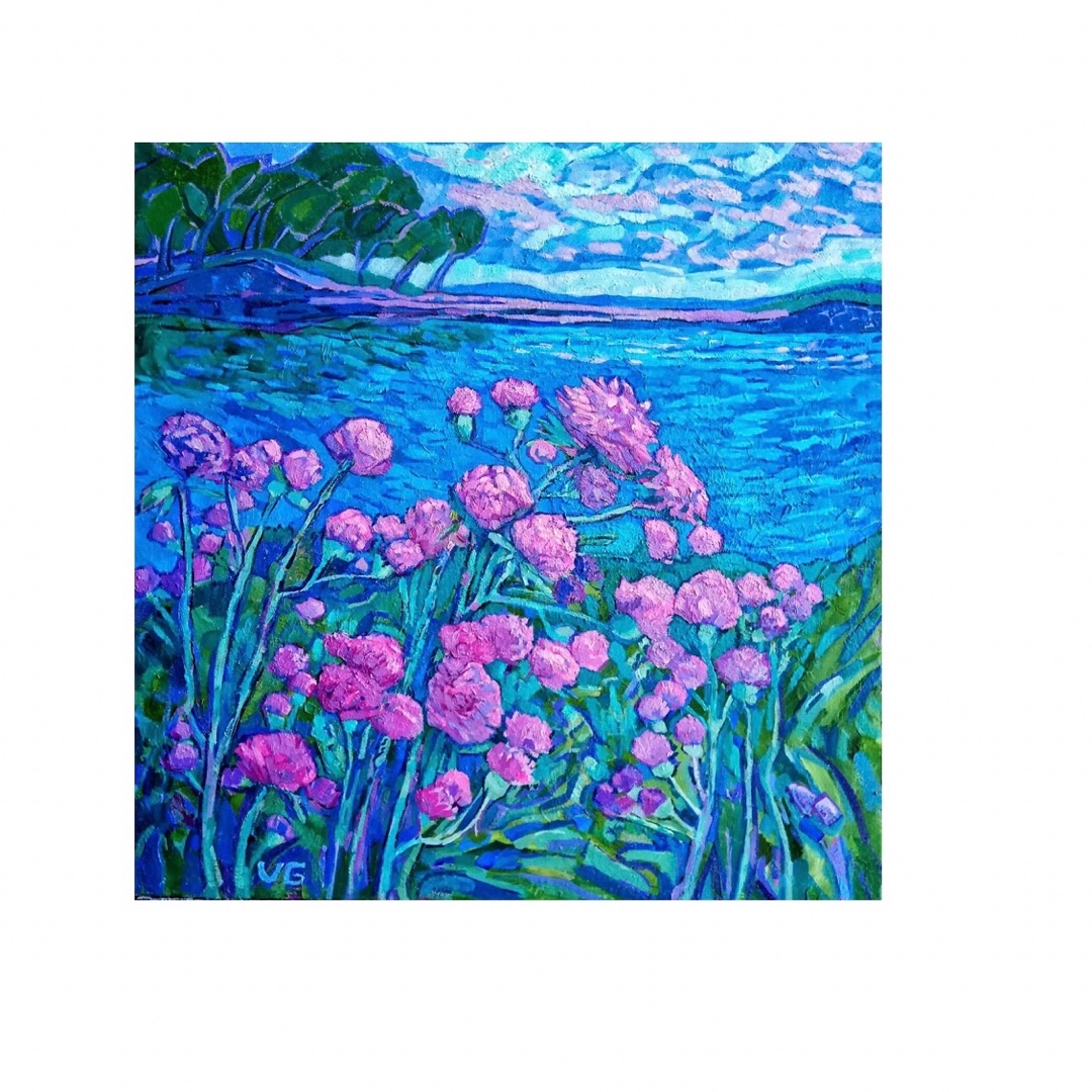 art_Victoria_Galtsova в LOOKY — ЧЕРТОПОЛОХ 
40х40 см., холст, масло, 2020н. 
Чертополох -мощ