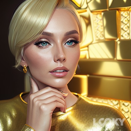 kaidalova13 in LOOKY. #Золото,#Аниме_Лукси,#Аниме,#LOOKY_нейронка. #Золото #Аниме_Лукси...
