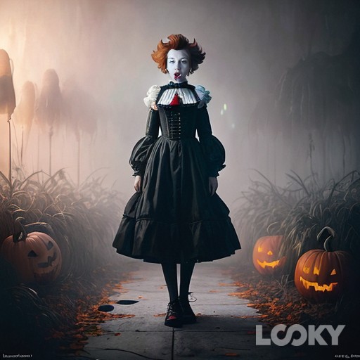 Sofia in LOOKY. #Хэллоуин_клоунесса,#LOOKY_нейронка. #Хэллоуин_клоунесса ...