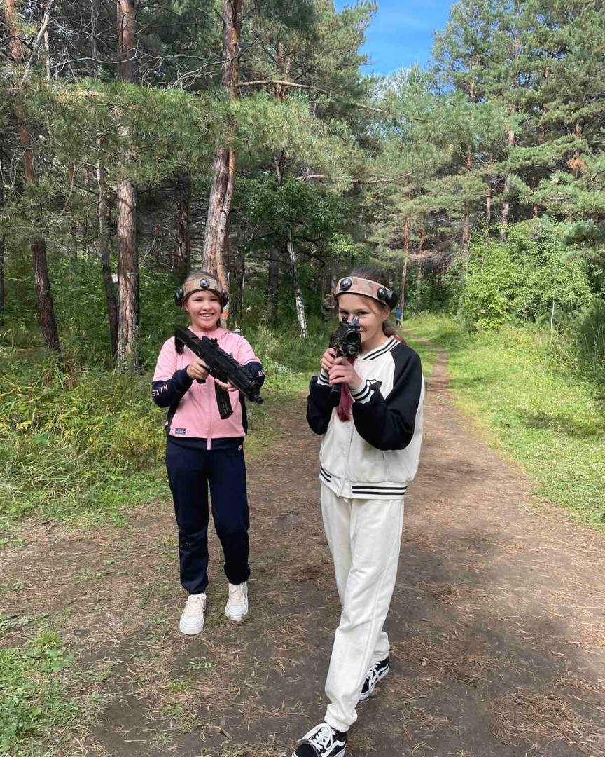 День здоровья провели в игре  Лазертаг.