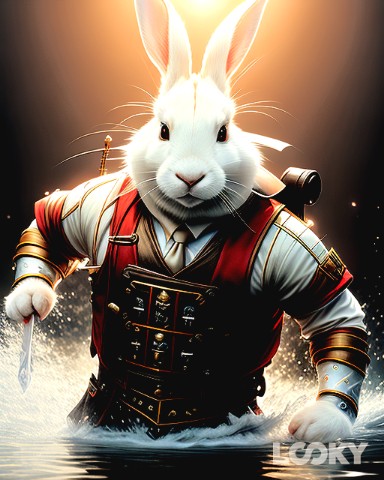 WhiteRabbit в LOOKY. #Фэнтези,#LOOKY_нейронка. #Фэнтези #LOOKY_нейр...