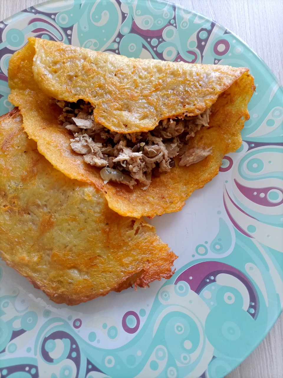 Приготовились картофельные драники 🥔 с начинкой из курицы с грибами 🍄‍🟫😍. Вкусненько!!!

[#еда ](еда)[#картофельныедраники ](картофельныедраники)[#вкусно ](вкусно)[#рецепт ](рецепт)[#картошка ](картошка)