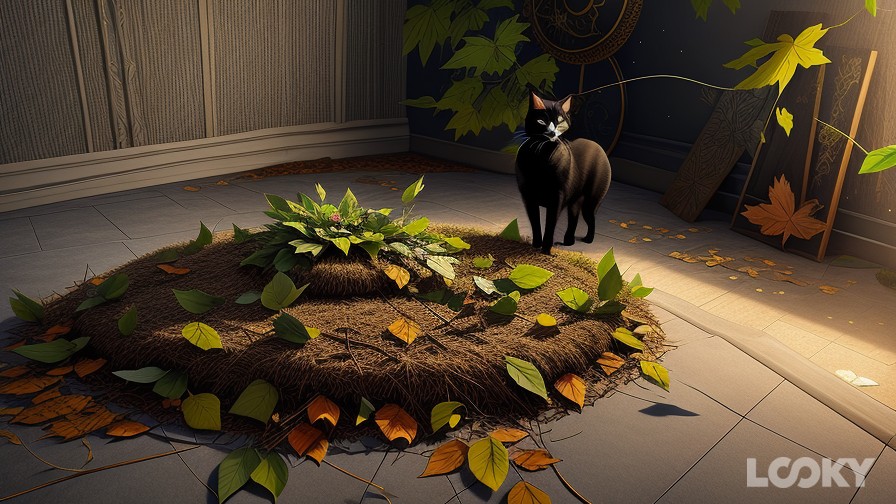 BlackCat in LOOKY. #Фэнтези,#LOOKY_нейронка. #Фэнтези #LOOKY_нейр...